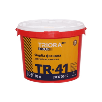 Фасадная краска латексная Triora TR-41 Protect TR база 10 л