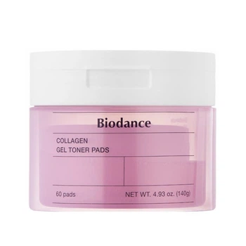 Коллагеновые гелевые педы Collagen Gel Toner Pads Biodance 60 шт 8809937361190