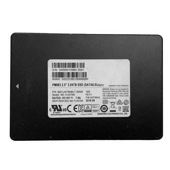 Накопичувач SSD Samsung PM883 2.5" 3.84 Tb SATA (MZ-7LH3T80 / MZ7LH3T8HMLT) - Б/В