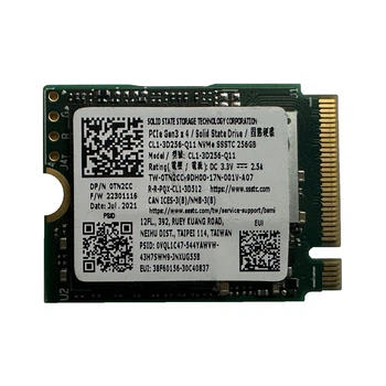 Накопитель SSD LiteOn CL1 256Gb NVMe M.2 Gen3x4 (CL1-3D256-Q11) - Б/У