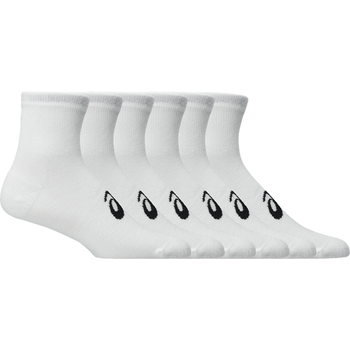 Носки (6 шт. в упаковке) ASICS 6 PACK QUARTER SOCK M белый c-3033C303-100