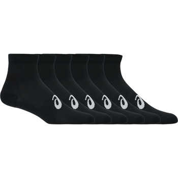 Носки (6 шт. в упаковке) ASICS 6 PACK QUARTER SOCK L черный c-3033C303-001