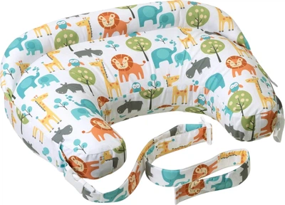 Подушка для годування Chicco Boppy Deluxe Peacfull Jungle 52 x 40 см (8058664183609)
