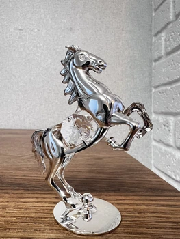 Фігурка Crystocraft зі стразами Swarovski Кінь 8,5х6х3 см 1602389