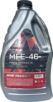 Гидравлическое масло NEW FORMULA МГЕ-46 4 л (3.3 кг) (NF197725)