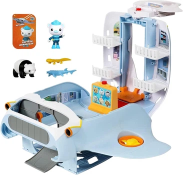 Игровой набор Octonauts Октобаза командный центр 61128 Above & Beyond, свет, звук, Mini-Ray