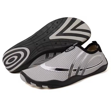 Обувь для пляжа и кораллов аквашузы Diving shoes серые 40 ( 25 см ) 150