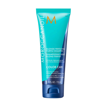 Тонуючий шампунь Moroccanoil Blonde Perfecting Purple для волосся з фіолетовим пігментом 70 мл