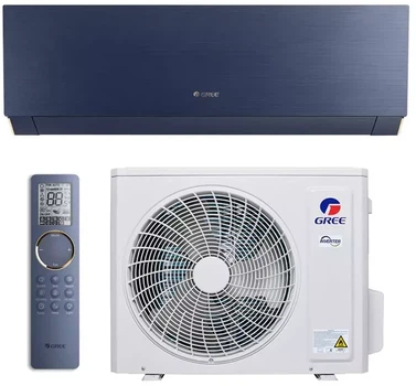 Кондиционер Gree серии Clivia DC Inverter GWH09AUCXB-K6DNA1A Blue