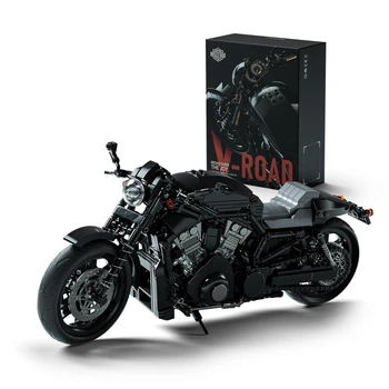 Конструктор Nifeliz Мотоцикл V-Road Street Muscle Bike (NF10348)