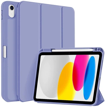 Чехол CoverSoft iPad 11 (10.9) А16, 2024 with Apple Pencil Holder, Purple