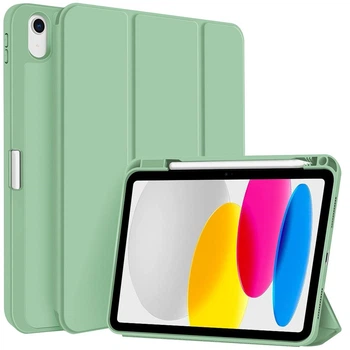 Чохол CoverSoft iPad 11 (10.9) А16, 2024 with Apple Pencil Holder, Olive
