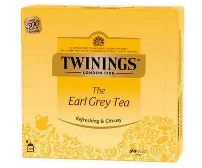 Чай Twinings чорний Ерл Грей 100 пакетиків