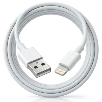 Кабель для GS iPhone Lightning USB 1м (швидка зарядка 3A, передача даних) шнур для айфона