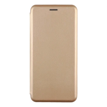 Чехол-книжка TPU PU для Samsung Galaxy A36 5G защита камеры золотой
