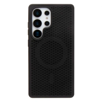 Чехол TPU+PC AeroCool с MagSafe для Samsung Galaxy S24 Ultra 5G черный противоударный с защитой камеры