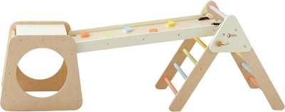 Plac zabaw dla dzieci Classic World Zestaw Wspinaczkowy Trójkąt Montessori 5w1 Drewniany (6927049060151)