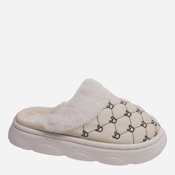 Дитячі теплі кімнатні капці для дівчинки Lion JHB7 30-31 Білі (ROZ6501097311)