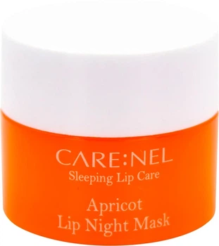Нічна маска для губ Carenel Apricot Lip Night Mask з абрикосом 5 г (8809584963464)