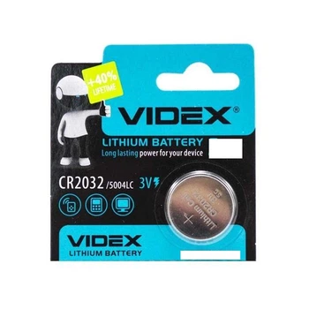 Батарейка литиевая Videx CR2032 3V 1шт (70)