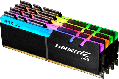 Оперативна пам'ять G.Skill DDR4-4000 32GB PC4-32000 (Kit of 4x8GB) Trident Z RGB (4713294223869)