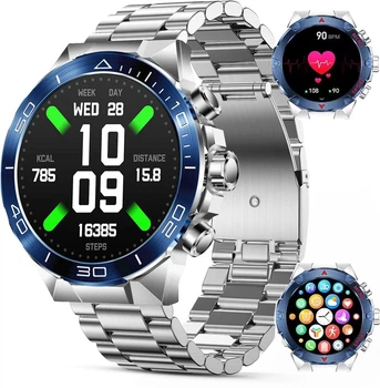 Мужские смарт часы Smart Watch 1.43 Смарт часы для мужчин с тонометром для айфона android Умные часы