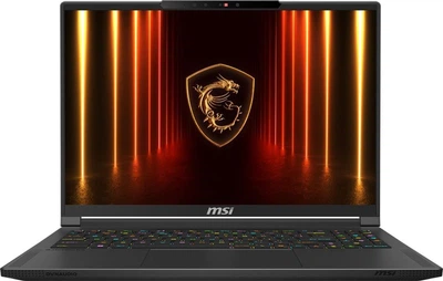Ноутбук MSI Stealth A16 AI+ A3XWJG-074US (StealthA16A3074) Midnight Black / AMD Ryzen AI 9 HX 370 / RAM 64 ГБ / SSD 2 ТБ / nVidia GeForce RTX 5090 24 ГБ / 16" OLED QHD+ 240Hz