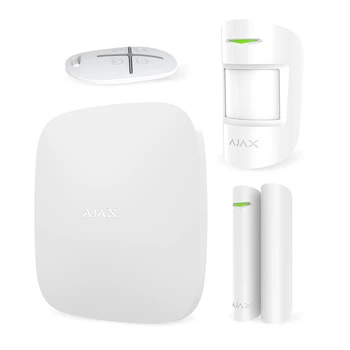 AJAX StarterKit білий (White) Стартовий комплект системи безпеки