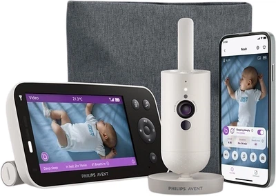 Відеоняня Philips Avent SenseIQ Premium Grey SCD971/26 (8720689027038)