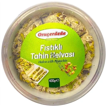 Халва тахинная Orucerdede с фисташками 400 г