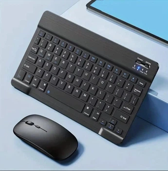 Беспроводная клавиатура Bluetooth / USB для ноутбука и ПК - Б/У