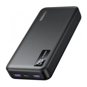 Павербанк UGREEN 20000mAh Two-way Fast Charging Power Bank PB312 20W Cерый (25683)