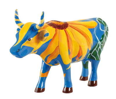 Колекційна статуетка Cow Parade корова Udderly Sunflowers, Size М