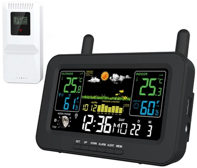 Бездротова метеостанція MalTec Daily1000M App (111979)