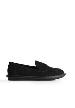 Лофери замшеві жіночі Meideli 6244/Black/6407/F6535-10/B 38 Чорний