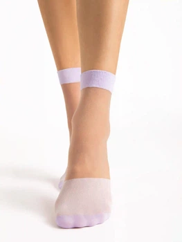 Жіночі гладкі шкарпетки Fiore dua 20 den one size