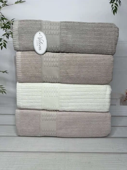 Набор махровых полотенец Velora Home 50х90 см 4 шт Line