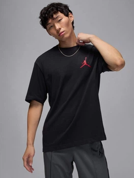 Футболка бавовняна довга чоловіча Jordan M J Jumpman Ss Lbr Tee IM9803-011 L Чорна (198730658902)