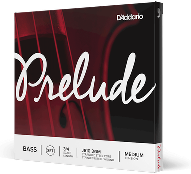Струны для контрабаса D'Addario Prelude Bass Single D String 3/4 Scale Medium Tension