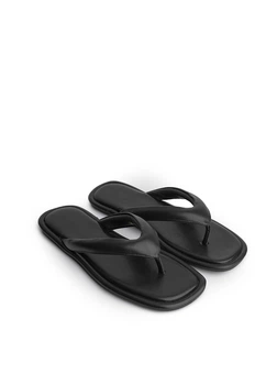 Шльопанці жіночі Meideli 8065/Black/Eco-leather/C92-1/B 39 Чорний