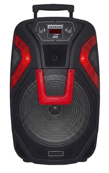 Беспроводная портативная Bluetooth колонка ZXX-1503/ 9819 с 2 микрофонами и пультом аккумуляторная 60 Вт
