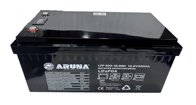 Акумуляторна батарея ARUNA LFP 300-12,8BD (3840Wh, BMS, LCD) з Bluetooth та дисплеєм