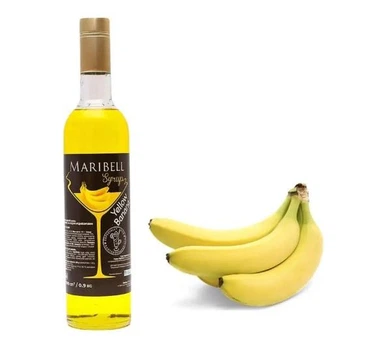 Сироп Maribell банан желтый 0,7л 900г (480376)