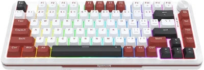 Клавіатура дротова Redragon K721WRB-RGB-M Stormhunter White (6950376733009)