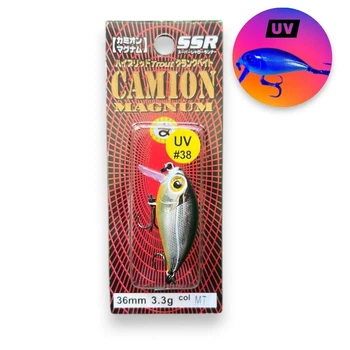 Воблер Smith Camion Magnum SSR (F) 36mm\3.3g для мелководья, голавль/форель/окунь (Grows Culture) (8475-3)