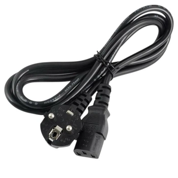 Сетевой кабель шнур IEC C13 для блока питания 220V 16A 3*0.75 мм² 1.2 м