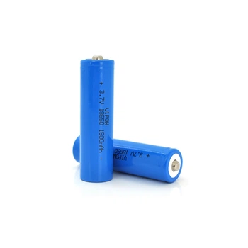 Акумулятор 18650 Li-Ion ICR18650 TipTop, 1500 mAh, 3.7V, Blue Vipow (ICR18650-1500mAhTT)