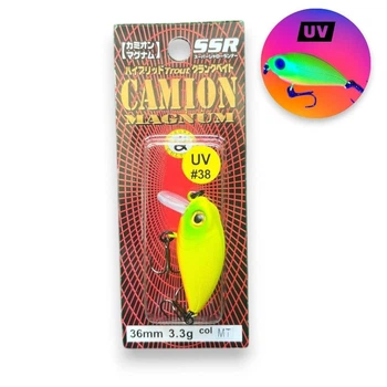 Воблер Smith Camion Magnum SSR (F) 36mm\3.3g для мелководья, голавль/форель/окунь (Grows Culture) (8475-6)