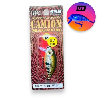 Воблер Smith Camion Magnum SSR (F) 36mm\3.3g для мелководья, голавль/форель/окунь (Grows Culture) (8475-4)