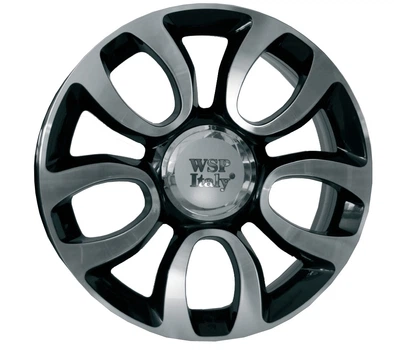 WSP Italy FIAT W167 ERCOLANO R17 W7 PCD5X98 ET41 DIA58,1 GLOSSY BLACK POLISHED